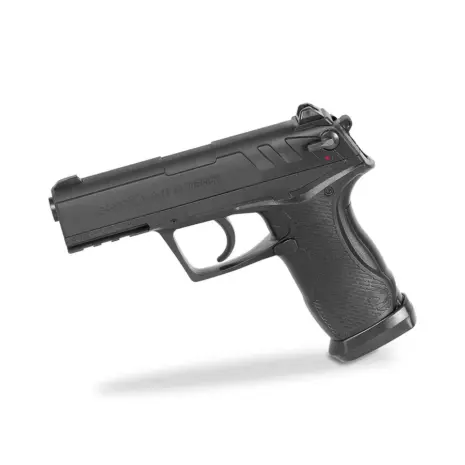 Gamo C-15 Blowback 4.5mm Air Pistol - Official Product View Gamo C-15 Blowback 4.5 mm CO2 dual-ammunition pistol side view