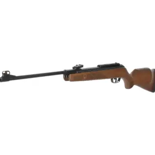 Gamo Hunter 440 4.5mm Air Rifle – Official Product View Gamo Hunter 440 4.5 mm wood-stock break-barrel air rifle side view