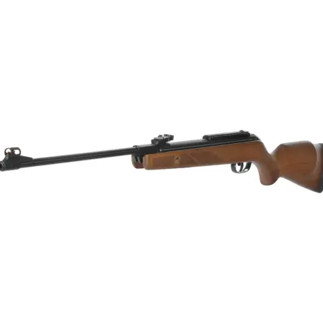 Gamo Hunter 440 4.5mm Air Rifle - Official Product View Gamo Hunter 440 4.5 mm wood-stock break-barrel air rifle side view