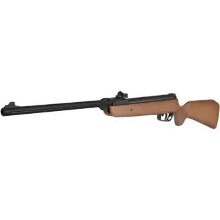 Gamo Junior Delta 4.5mm Air Rifle – Official Product View Gamo Junior Delta 4.5 mm compact wood-stock air rifle side view