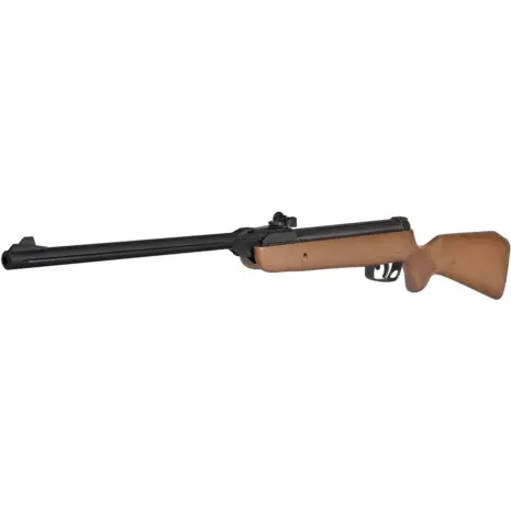 Gamo Junior Delta 4.5mm Air Rifle - Official Product View Gamo Junior Delta 4.5 mm compact wood-stock air rifle side view