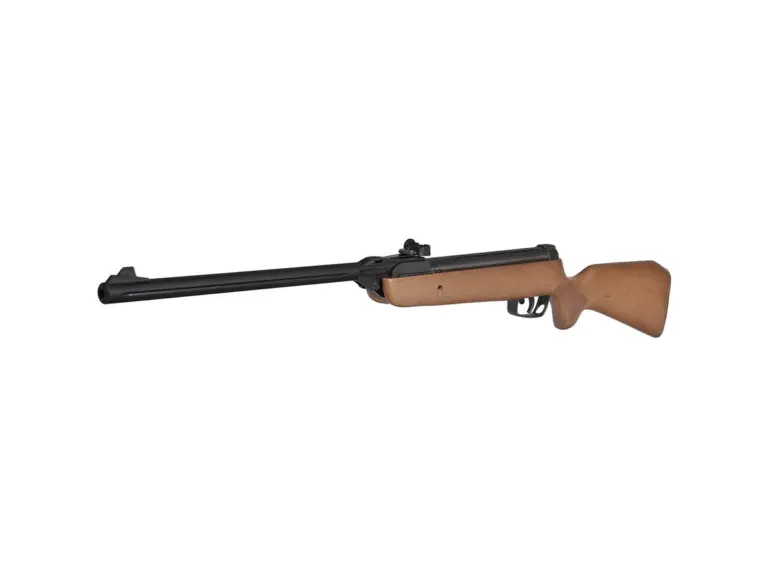 Gamo Junior Delta 4.5mm Air Rifle – Official Product View Gamo Junior Delta 4.5 mm compact wood-stock air rifle side view