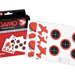 Gamo Assorted Targets (Pack of 100) – Official Gamo Product View Gamo Assorted Targets (Pack of 100) official product view