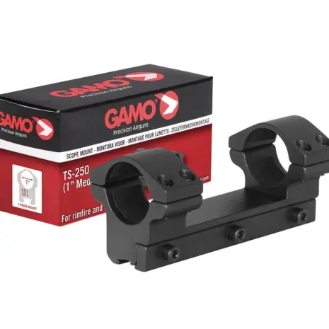 Gamo TS-250 25mm Medium 1 Piece Mount - Official Gamo Product View Gamo TS-250 25mm Medium 1 Piece Mount official product view
