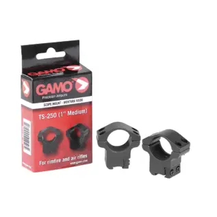 Gamo TS-250 25mm Medium 2 Piece Mount – Official Gamo Product View Gamo TS-250 25mm Medium 2 Piece Mount official product view