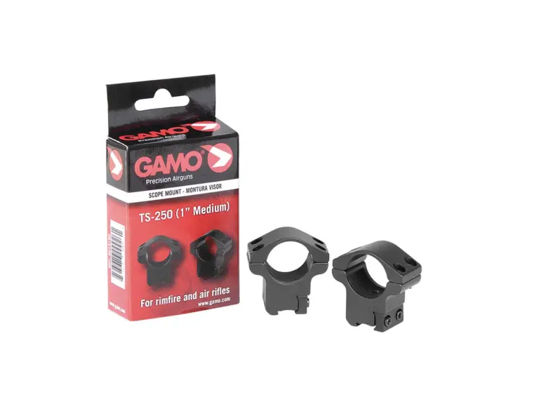 Gamo TS-250 25mm Medium 2 Piece Mount – Official Gamo Product View Gamo TS-250 25mm Medium 2 Piece Mount official product view