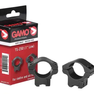 Gamo TS-250 25mm Low 2 Piece Mount – Official Gamo Product View Gamo TS-250 25mm Low 2 Piece Mount official product view