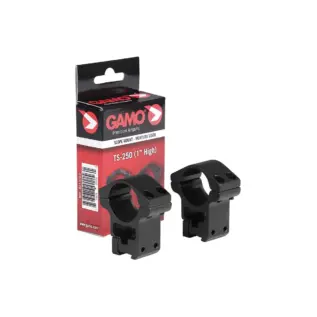 Gamo TS-250 25mm High 2 Piece Mount – Official Gamo Product View Gamo TS-250 25mm High 2 Piece Mount official product view