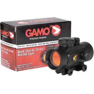 Gamo 30mm Quick Shot BZ Red Dot Sight – Official Gamo Product View Gamo 30mm Quick Shot BZ Red Dot Sight official product view
