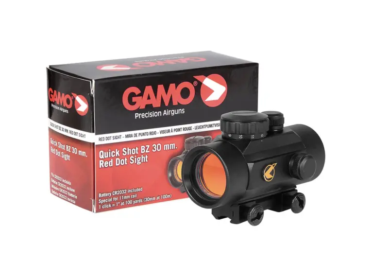 Gamo 30mm Quick Shot BZ Red Dot Sight – Official Gamo Product View Gamo 30mm Quick Shot BZ Red Dot Sight official product view