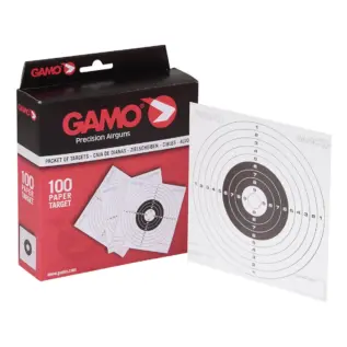 Gamo Standard Paper Targets (Pack of 100) – Official Gamo Product View Gamo Standard Paper Targets (Pack of 100) official product view