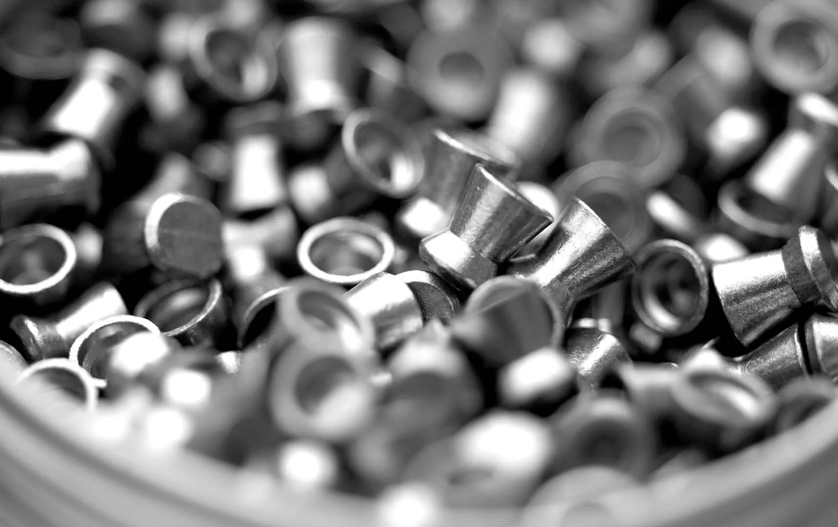 Gamo Official Pellets Close-up of Gamo airgun pellets from an official Gamo campaign
