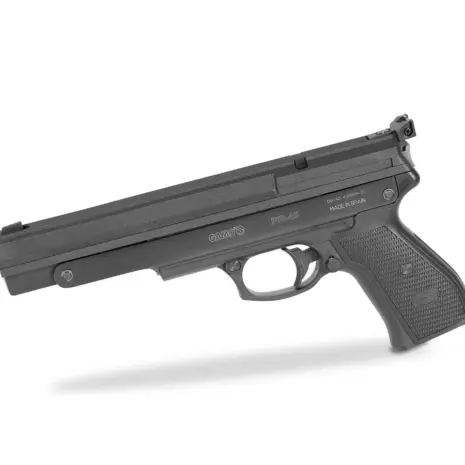Gamo PR-45 4.5mm Air Pistol - Official Product View Gamo PR-45 4.5 mm single-stroke pneumatic air pistol side view