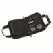 Gamo Compact Pistol Cover - open black pistol case showing internal pockets and accessories