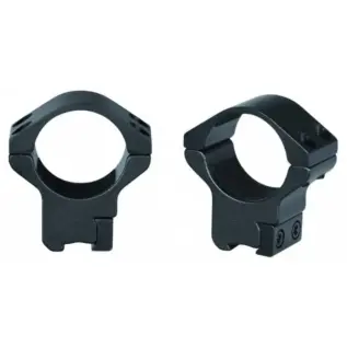 Gamo TS-300 30mm Medium 2 Piece Mount - pair of separate black scope mounting rings