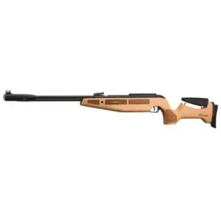 Home 7 Gamo G-Challenger IGT 4.5mm Air Rifle - tan open-stock air rifle with black barrel shown in side view