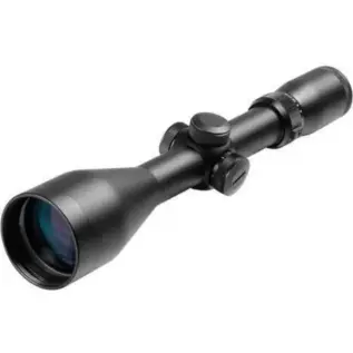Gamo Genesys G6 Hunter 2.5-15x50SF Riflescope - angled view of black telescopic sight