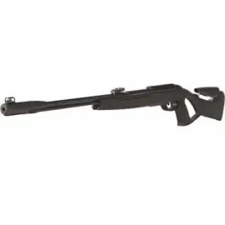 Gamo CFR Air Rifle - 4.5mm - black open-stock air rifle shown at an angle