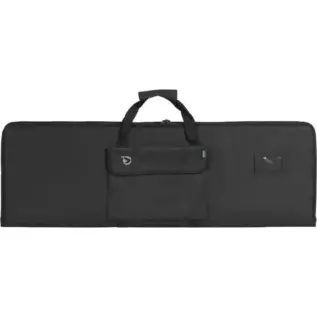 Gamo PCP Tactical Cover - black rectangular tactical rifle cover with carry handles and front pockets