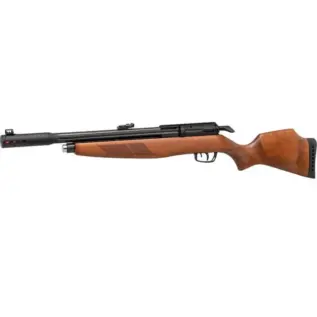 Home 34 Gamo Riser Punisher PCP Air Rifle - wood-stock air rifle with barrel and air cylinder