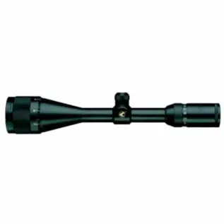 Gamo 4-16x50 MDAO Riflescope - side view of black long-bodied telescopic sight