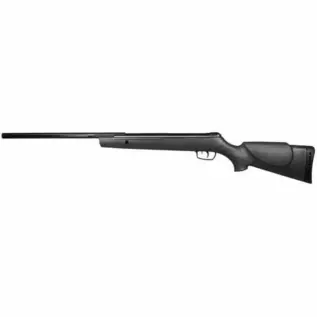 Gamo Big Cat CF Air Rifle - 4.5mm - black-stock rifle shown in side view