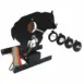 Gamo Boar Field Target - black boar-shaped field target with interchangeable centre rings and cord