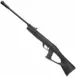 Gamo Delta Fox GT 4.5mm Air Rifle - angled view of black air rifle