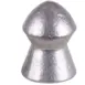 Gamo Pro-Magnum Pellets - 5.5mm (Pack of 250) - close-up of grey rounded-head pellet